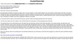 Desktop Screenshot of fixjointpain.com